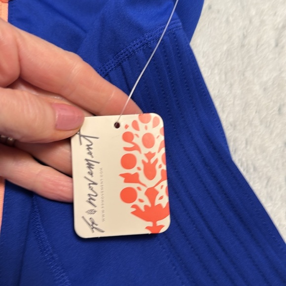 ⭐️Free People movement Playin for Keeps layer jacket NWT SM sapphire skies combo - Picture 10 of 15